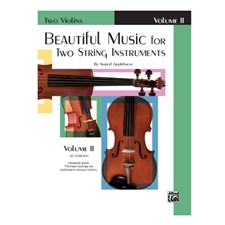 Beautiful Music for Two String Instruments, Volume 2 - Violins