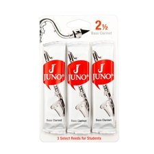 Vandoren JCR31/3 JUNO Bass Clarinet Reeds - Card of 3