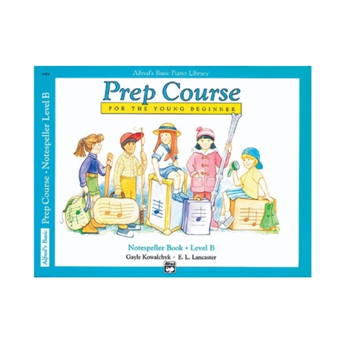 Alfred's Basic Piano Prep Course: Notespeller Book B