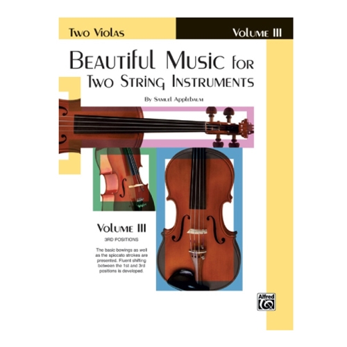 Beautiful Music for Two String Instruments, Volume 3 - Violas