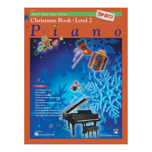 Alfred's Basic Piano Library: Top Hits! Christmas Book 2