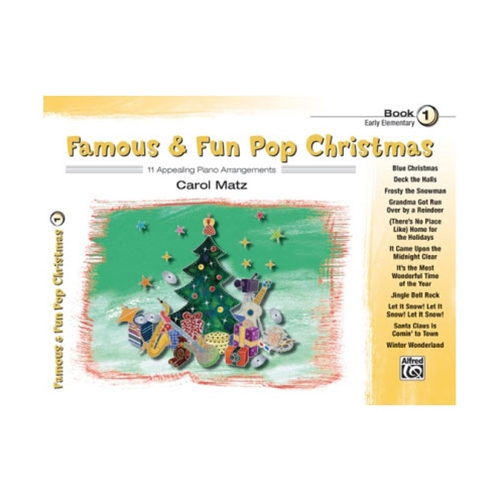 Famous & Fun Pop Christmas, Book 1