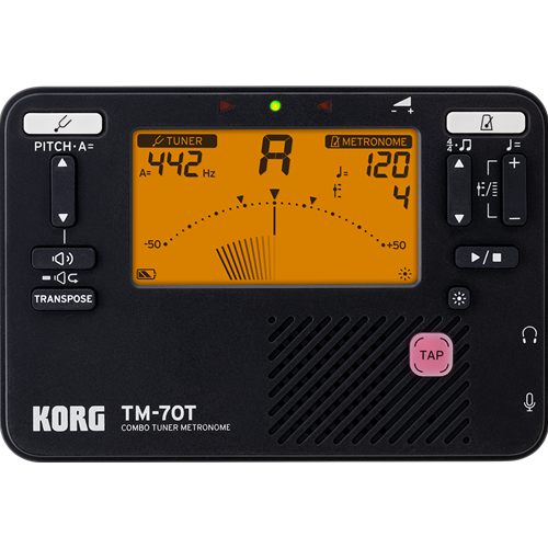 Korg TM70TBK Combo Tuner Metronome