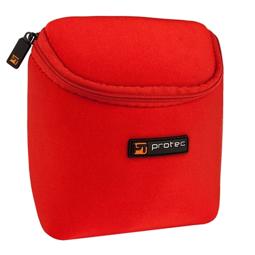 Protec N276RX Tuba/Tenor Sax Neoprene 3 Mouhtpiece Pouch - Red