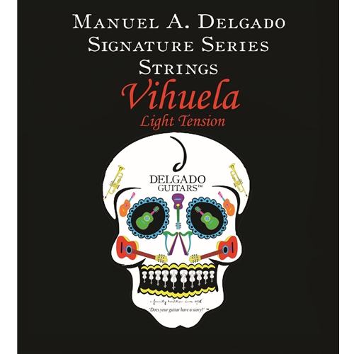 Delgado Guitars DG-VL Vihuela String Set - Light, Black Nylon