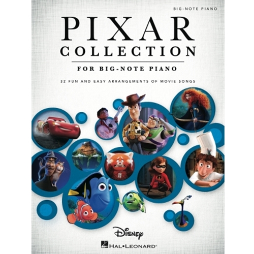 Pixar Collection for Big-Note Piano