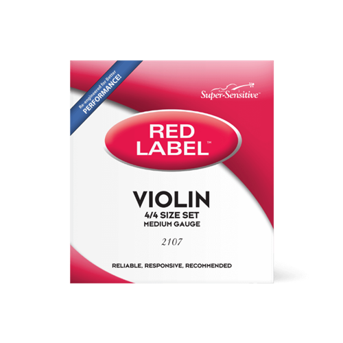 Super Sensitive SS2104/4M Red Label 4/4 Violin String Set