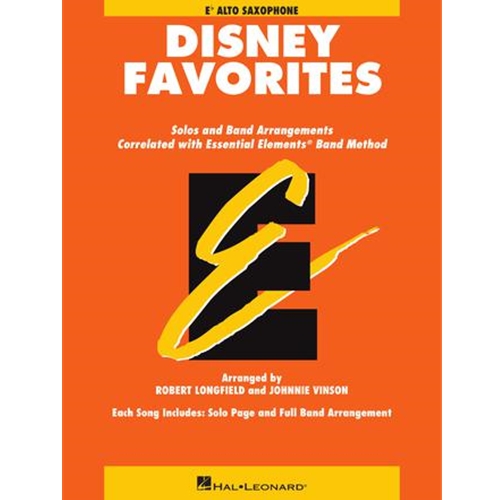 Essential Elements Disney Favorites - Alto Sax